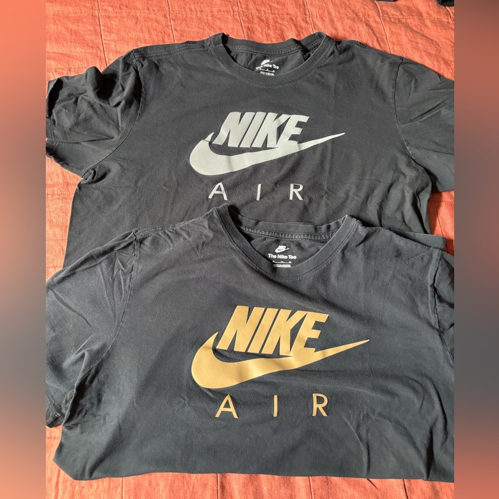 2 XL Nike Air Tee Shirts